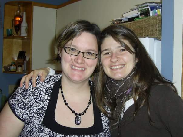 Marie-France et Katia.